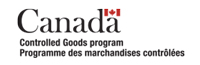 Controlled Goods Logo